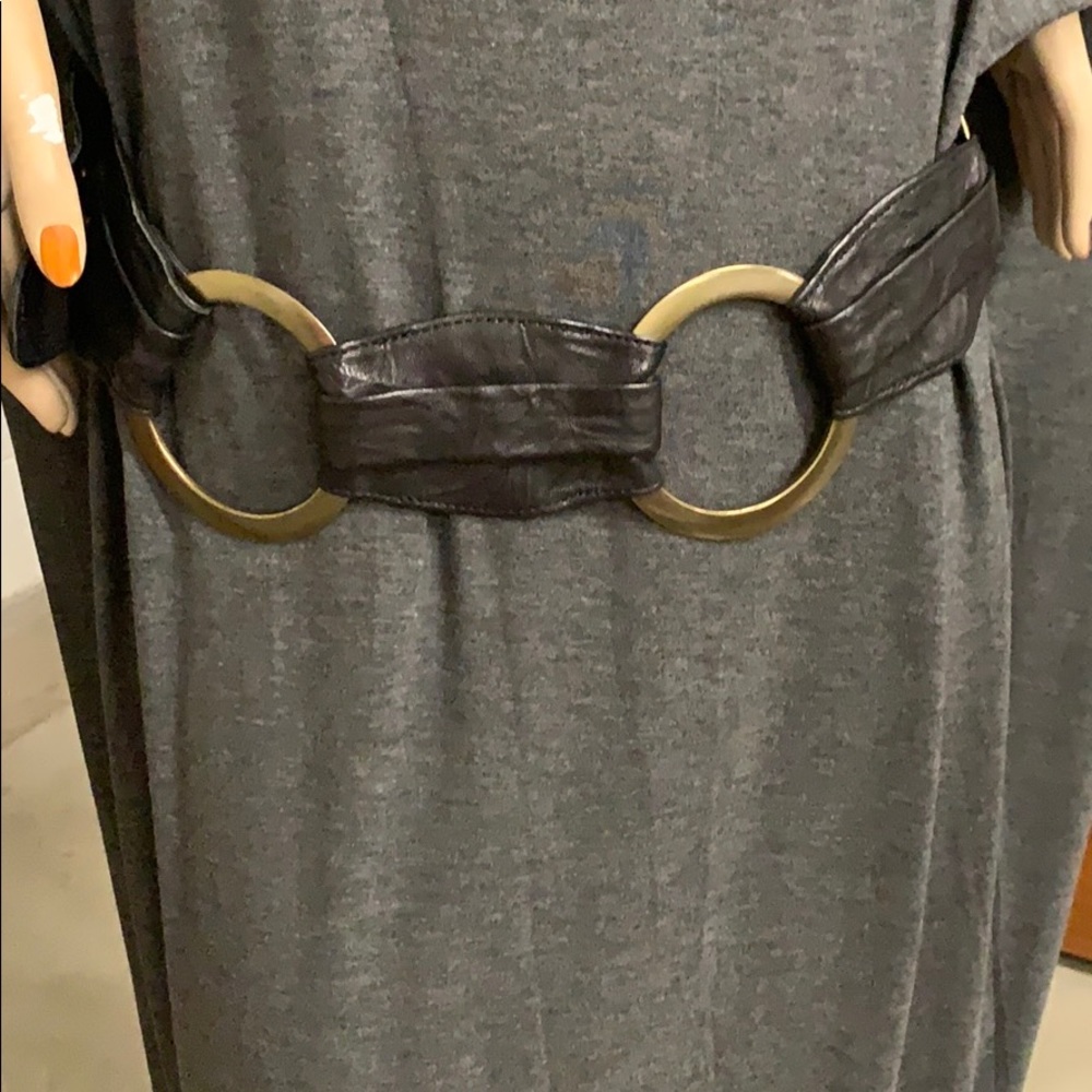 COPY - Streets Ahead leather ring belt